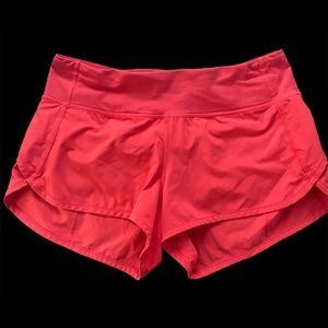 Lululemon Red/Orange Shorts